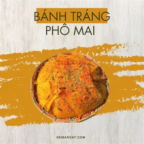 Bánh tráng phô mai - NomNom