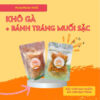Combo Khô Gà + Bánh Tráng NomNom